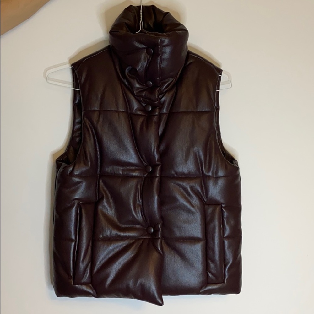 NANUSHKA puffer vest